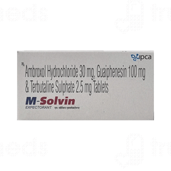 M Solvin Expectorant Tablet 10