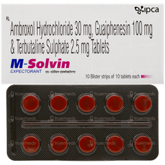 M Solvin Expectorant Tablet 10