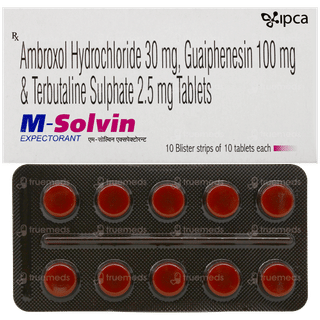 M Solvin Expectorant Tablet 10