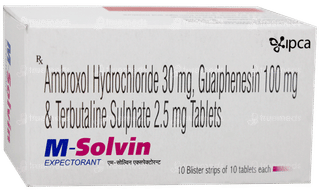 M Solvin Expectorant Tablet 10