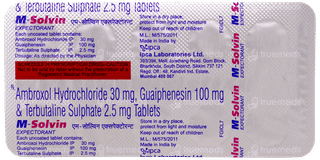 M Solvin Expectorant Tablet 10