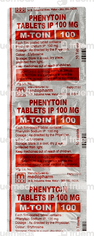 M Toin 100 MG Tablet 10