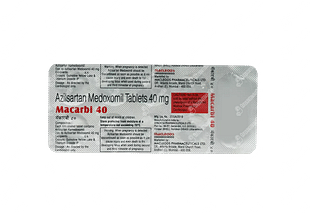 Macarbi 40 MG Tablet 10