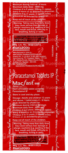 Macfast 500 Tablet 10