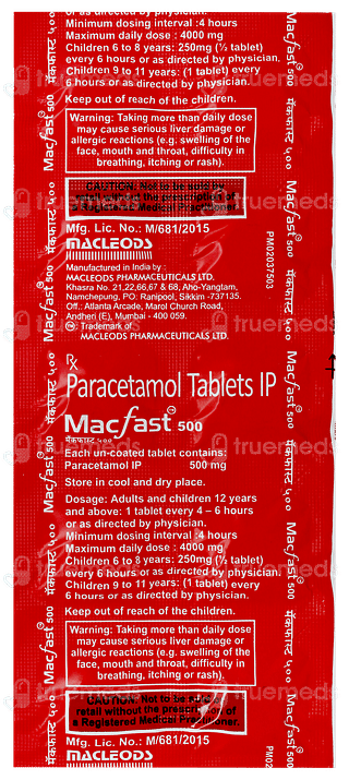 Macfast 500 Tablet 10