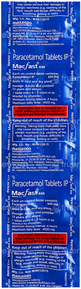 Macfast 650 Tablet 10