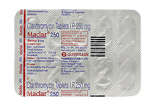 Maclar 250 MG Tablet 10