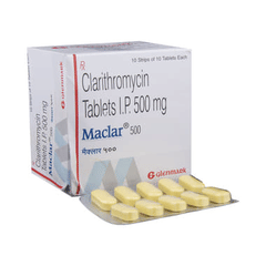 Maclar 500 Tablet 10