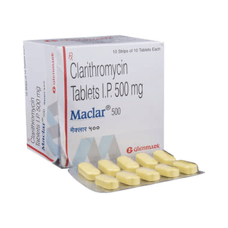 Maclar 500 Tablet 10