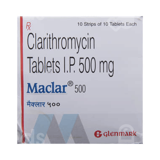 Maclar 500 Tablet 10