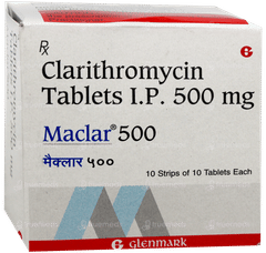 Maclar 500 Tablet 10 Maclar 500 Tablet 10