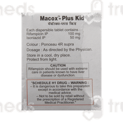 Macox Plus Kid 100/50 MG Tablet 10