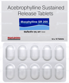 Macphylline Sr 200 Tablet 10 Macphylline Sr 200 Tablet 10