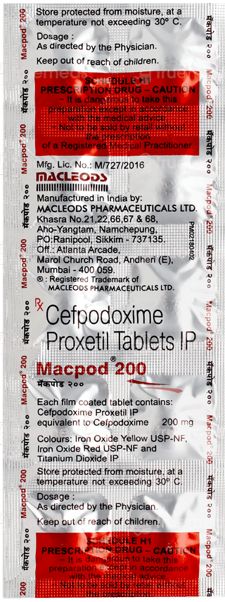 Macpod 200 Tablet 10