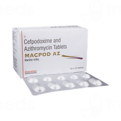 Macpod Az 200/250 MG Tablet 10