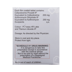 Macpod Az 200/250 MG Tablet 10