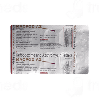 Macpod Az 200/250 MG Tablet 10