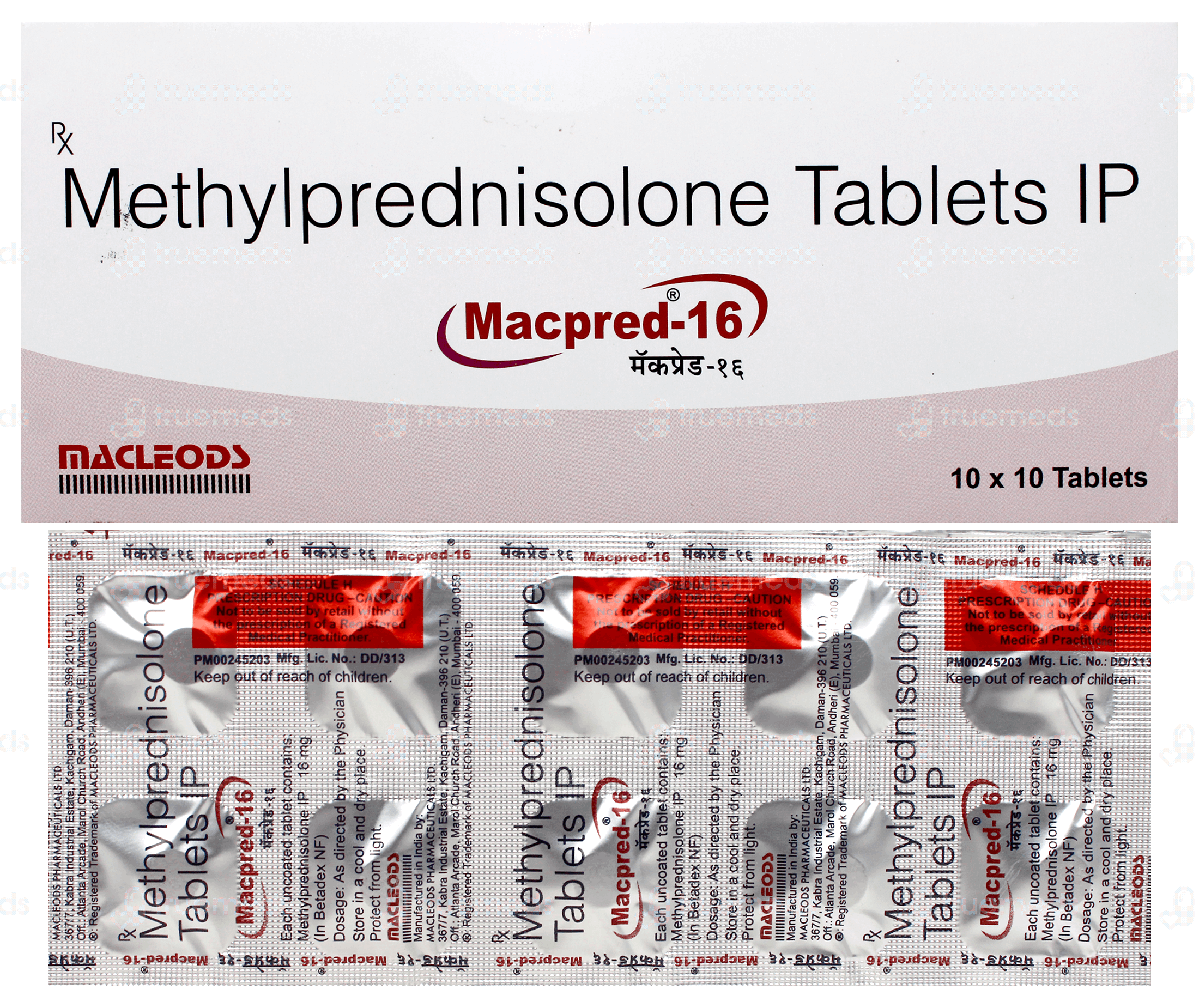 Macpred 16 Tablet 10: Uses, Side Effects, Price & Substitutes