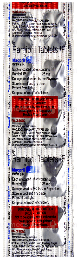 Macpril 1.25 Tablet 10