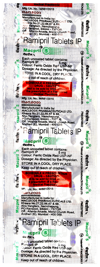 Macpril 5 Tablet 10