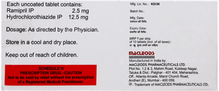 Macpril H 2.5 Tablet 10