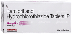 Macpril H 2.5 Tablet 10