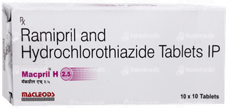 Macpril H 2.5 Tablet 10