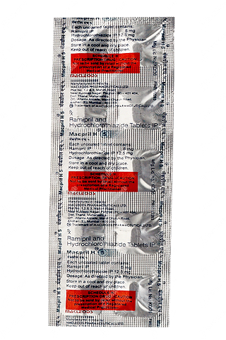 Macpril H 5/12.5 MG Tablet 10