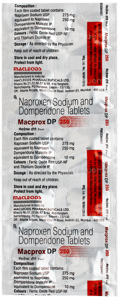 Macprox Dp 250 Tablet 10 Macprox Dp 250 Tablet 10