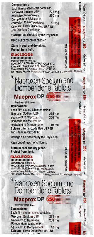 Macprox Dp 250 Tablet 10