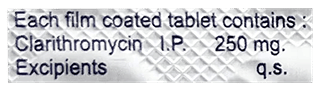 Macroclar 250 Mg Tablet 6