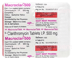 Macroclar 500 Mg Tablet 6 Macroclar 500 Mg Tablet 6