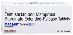 Macsart Beta 50 Tablet 10 Macsart Beta 50 Tablet 10
