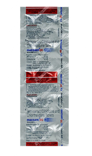 Macsart Cc 40/10/12.5 MG Tablet 10