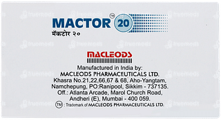 Mactor 20 Tablet 10