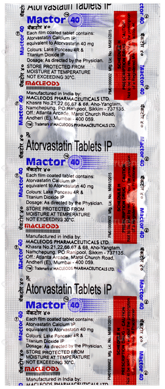 Mactor 40 Tablet 10