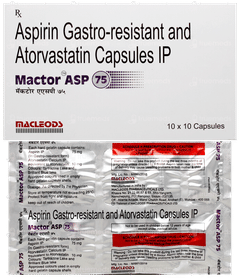 Mactor Asp 75 Capsule 10 Mactor Asp 75 Capsule 10
