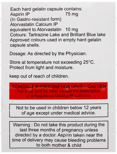 Mactor Asp 75 Capsule 10 Mactor Asp 75 Capsule 10
