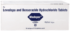 Madopar 250 Tablet 10 Madopar 250 Tablet 10