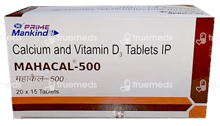 Mahacal 500 Mg/250iu Tablet 15