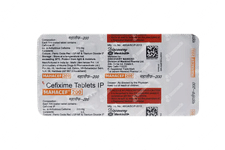 Mahacef 200 MG Tablet 10