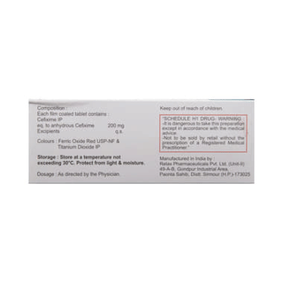 Mahacef 200 Tablet 10