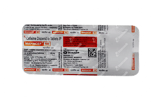 Mahacef 50 MG Tablet 10