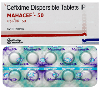 Mahacef 50 Tablet 10