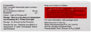 Mahacef 50 Tablet 10