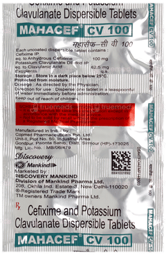 Mahacef Cv 100 Tablet 6
