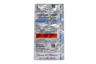 Mahacef Cv 200/125 MG Tablet 6