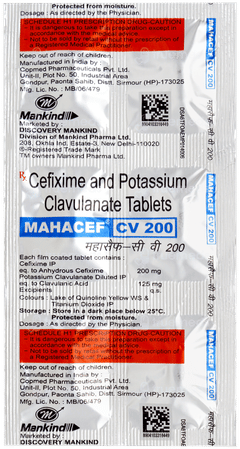 Mahacef Cv 200 Tablet 6