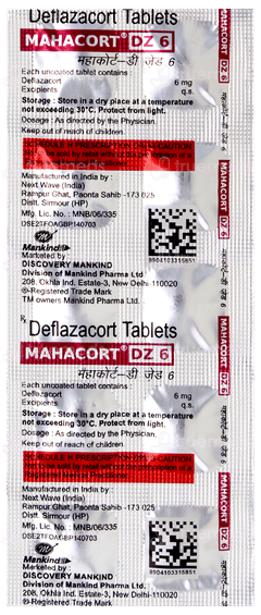 Mahacort Dz 6 Tablet 10