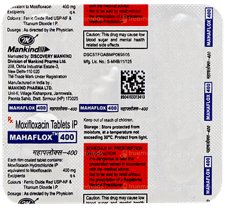 Mahaflox 400 Tablet 5